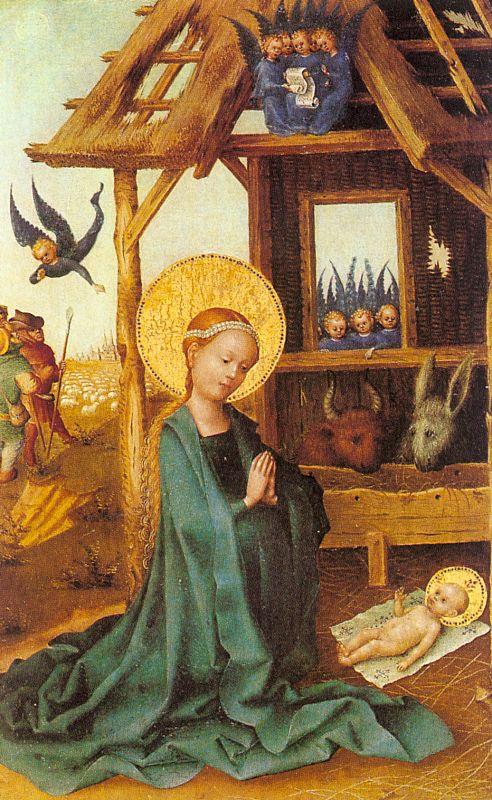 Lochner, Stephan Adoration of the Child China oil painting art